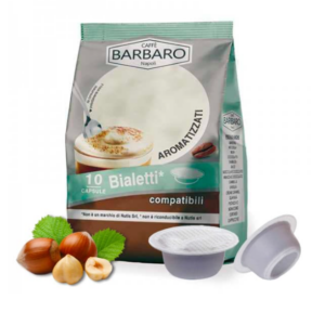 Caffè Barbaro - Nocciola - 10 capsule sistema Bialetti