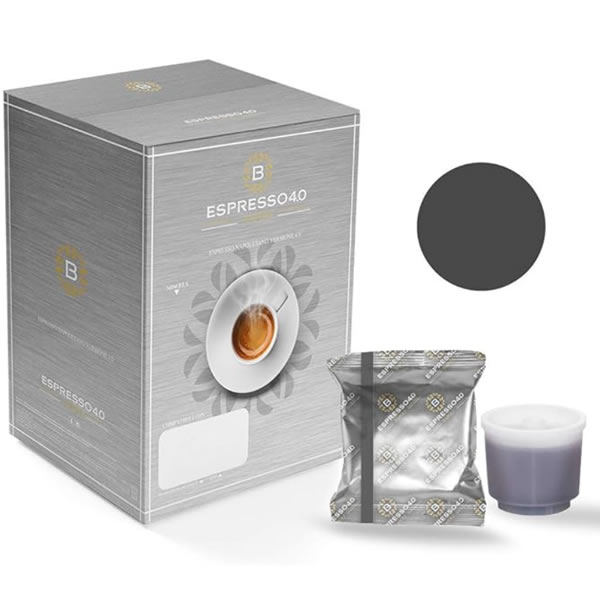 Caffè Barbaro - Miscela Nera - 80 capsule sistema Illy Iperespresso