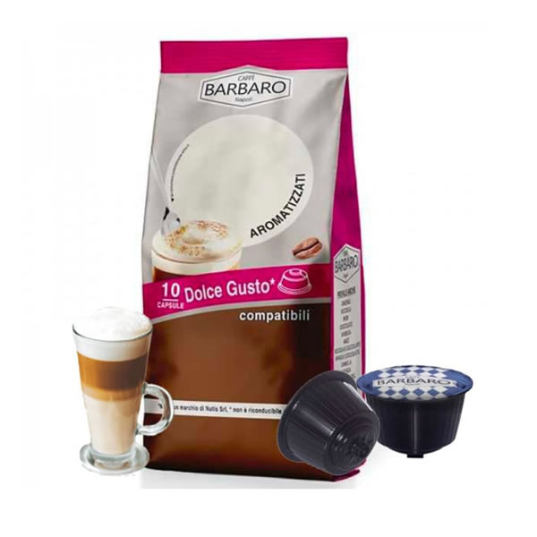 Caffè Barbaro - Mokaccino - 10 capsule sistema Dolce Gusto