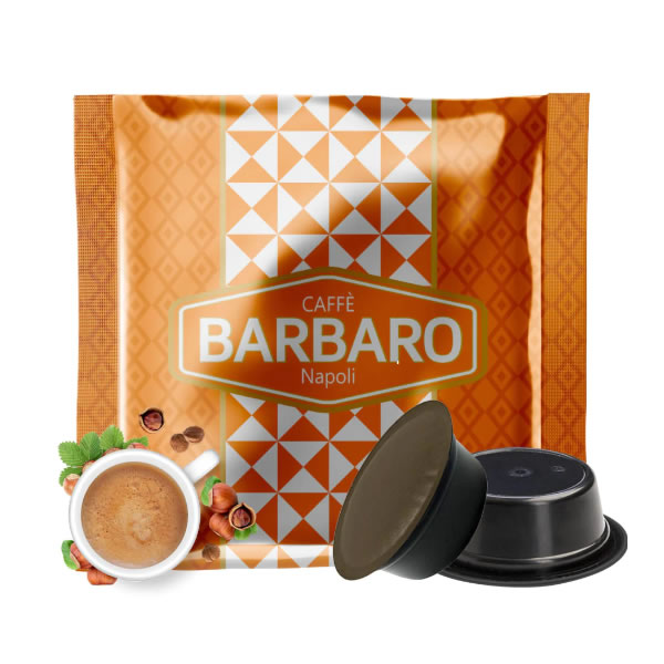 Caffè Barbaro - Nocciolino - 10 capsule sistema Lavazza A Modo Mio