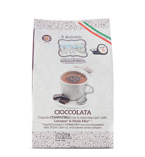 Gattopardo Cioccolata compatibile Lavazza A Modo Mio 16 capsule