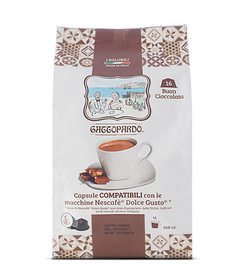 gattopardo cioccolata Nescafè Dolce Gusto