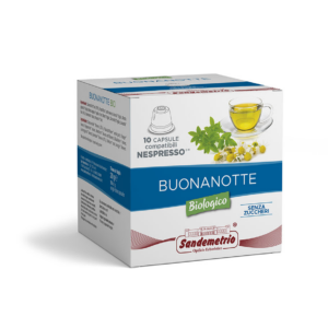 Sandemetrio - Buonanotte Tisana Biologica - 10 capsule Nespresso