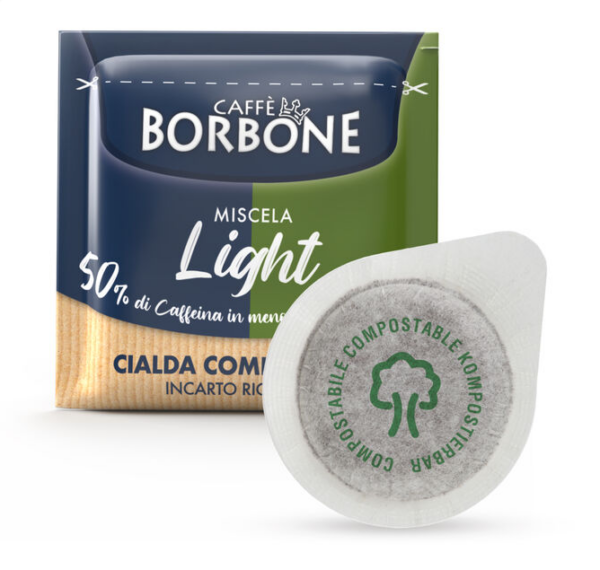 22. Miscela LIGHT Compostabili borbone miscela light cialde
