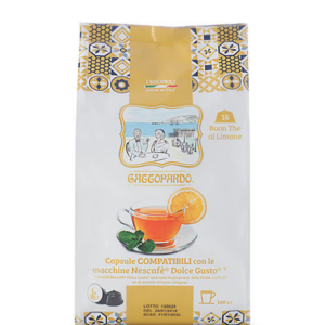 Gattopardo Tè al Limone compatibile Nescafè Dolce Gusto