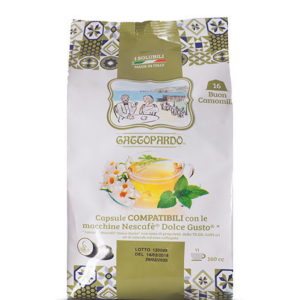 Gattopardo Camomilla compatibile Nescafè Dolce Gusto