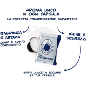 Caffè Borbone - Respresso Miscela Blu - capsule sistema Nespresso - immagine 3