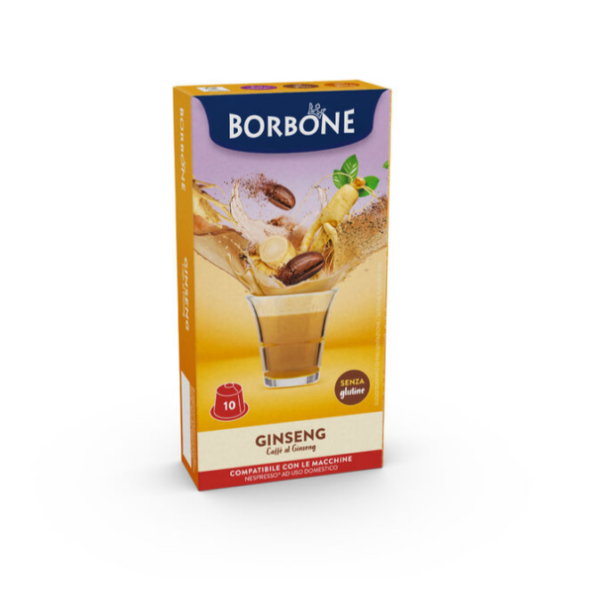 35. Caffè al Ginseng e Latte borbone caffè al ginseng