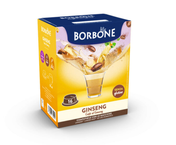 borbone ginseng amaro lavazza a modo mio