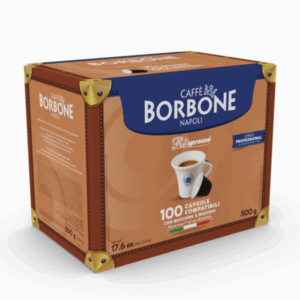 borbone nespresso scatola 100 capsule fronte