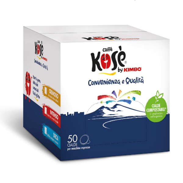 Caffè kosè cremoso cialde 50