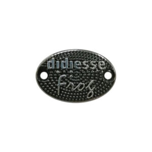 targhetta logo ovale didiesse frog
